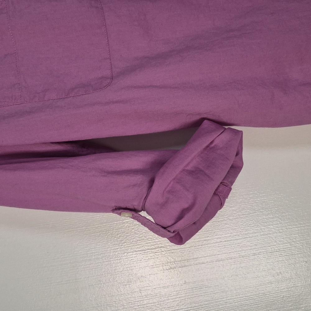 LOFT Softened Purple Shirt - Picture 5 of 5